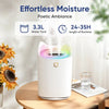 Quiet 3.3L Top-Fill Humidifier – Sleep & Aromatherapy