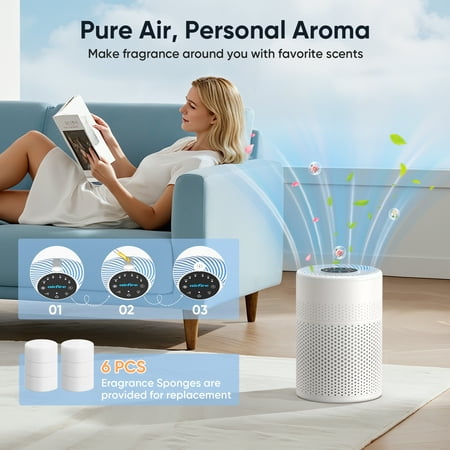 AIRFIRE HEPA Air Purifier – Fresh Air Up to 975 Sq.ft