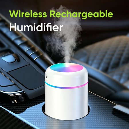 Quiet Mist Humidifier – Desktop Comfort & Night Light