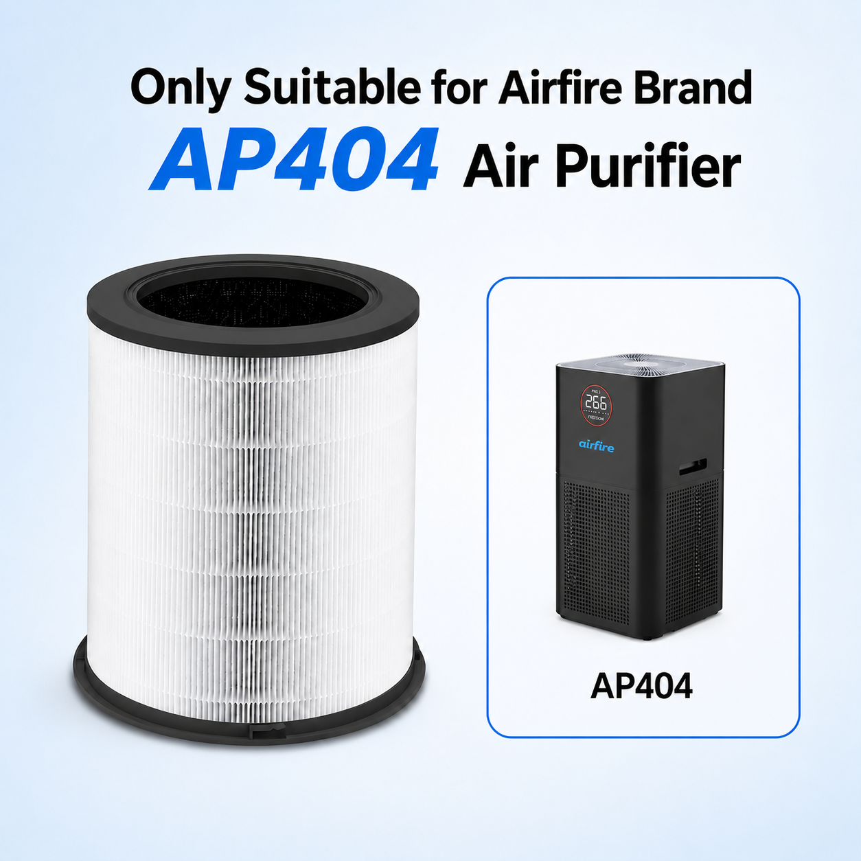 空気清浄機・イオン発生器 ATMOSPHERE Air Purifier HEPA Filter H13 True HEPA Replacement Filter for AP404 Air Purifier