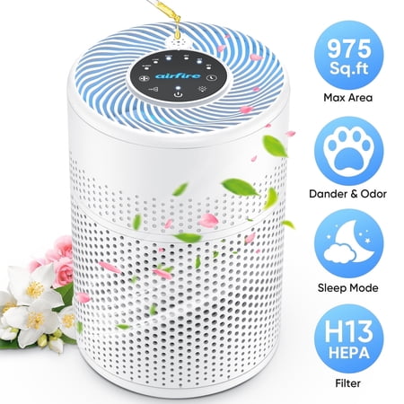 AIRFIRE HEPA Air Purifier – Fresh Air Up to 975 Sq.ft