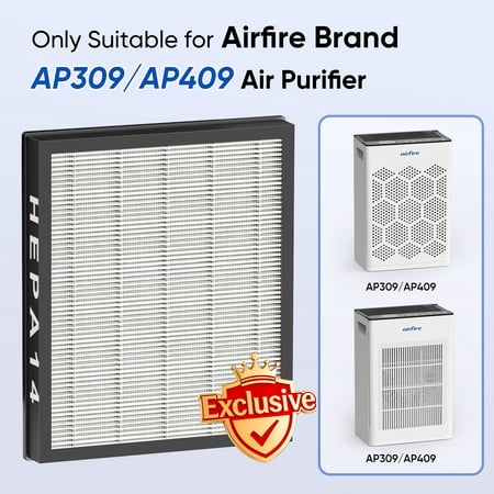 Breathe Cleaner: H14 HEPA Filter for AP309/AP409 Purifiers