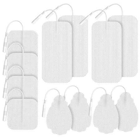 Reusable TENS/EMS Electrode Pads – 12Pcs Comfort Pack
