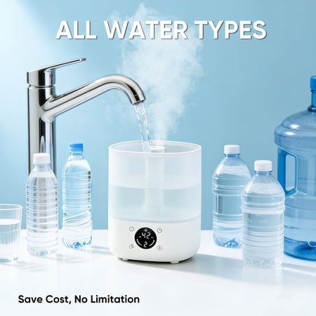 Airfire 4L Smart Humidifier – Auto Humidity, Quiet, Diffuser