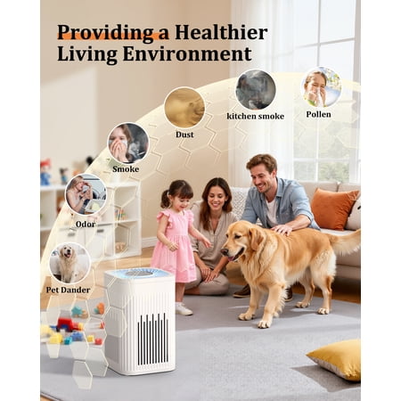 Airfire H13 HEPA Air Purifier – Allergies & Pet Relief